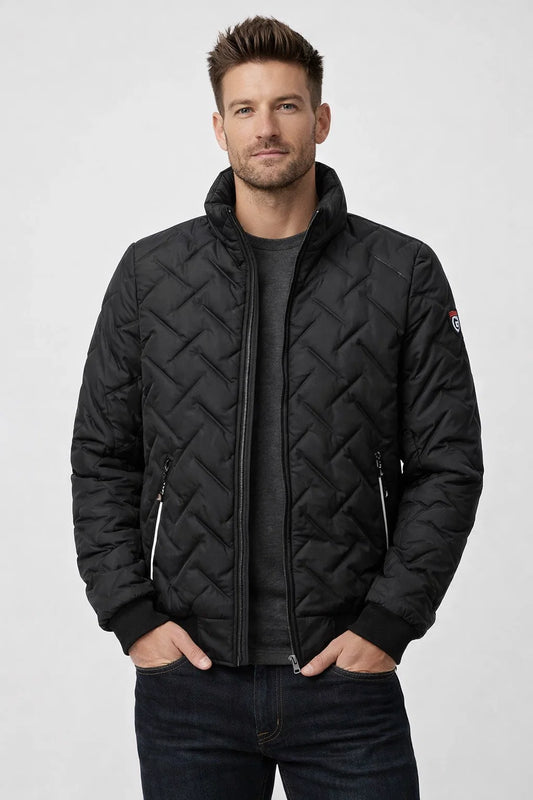 Men's Down Jacket - Winter Zipper Coat