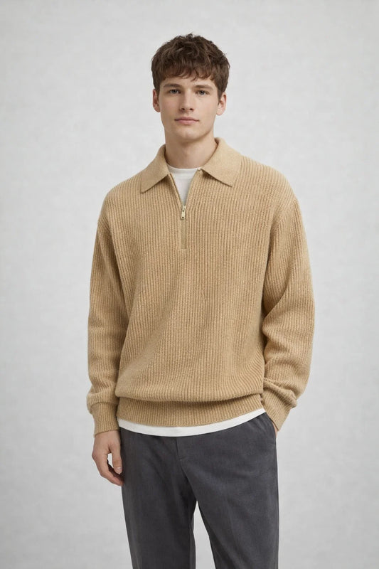 Briar Quarter Zip Sweater for Effortless Style