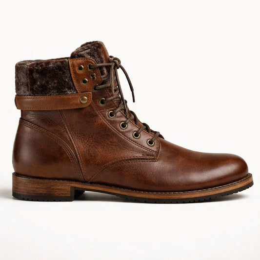 Mateo - Men's Warm Lined Leather Boots