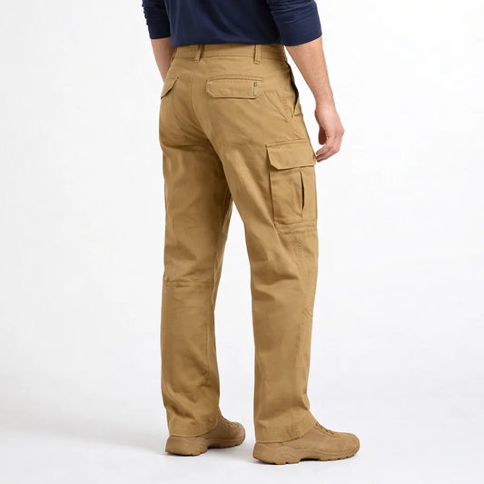 Men's Waterproof Tactical Cargo Pants for Outdoor Use